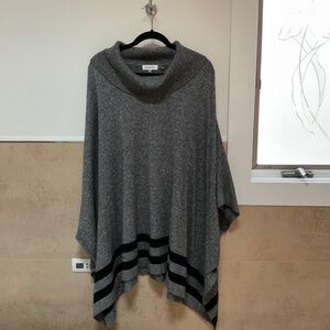 Cowl neck Poncho